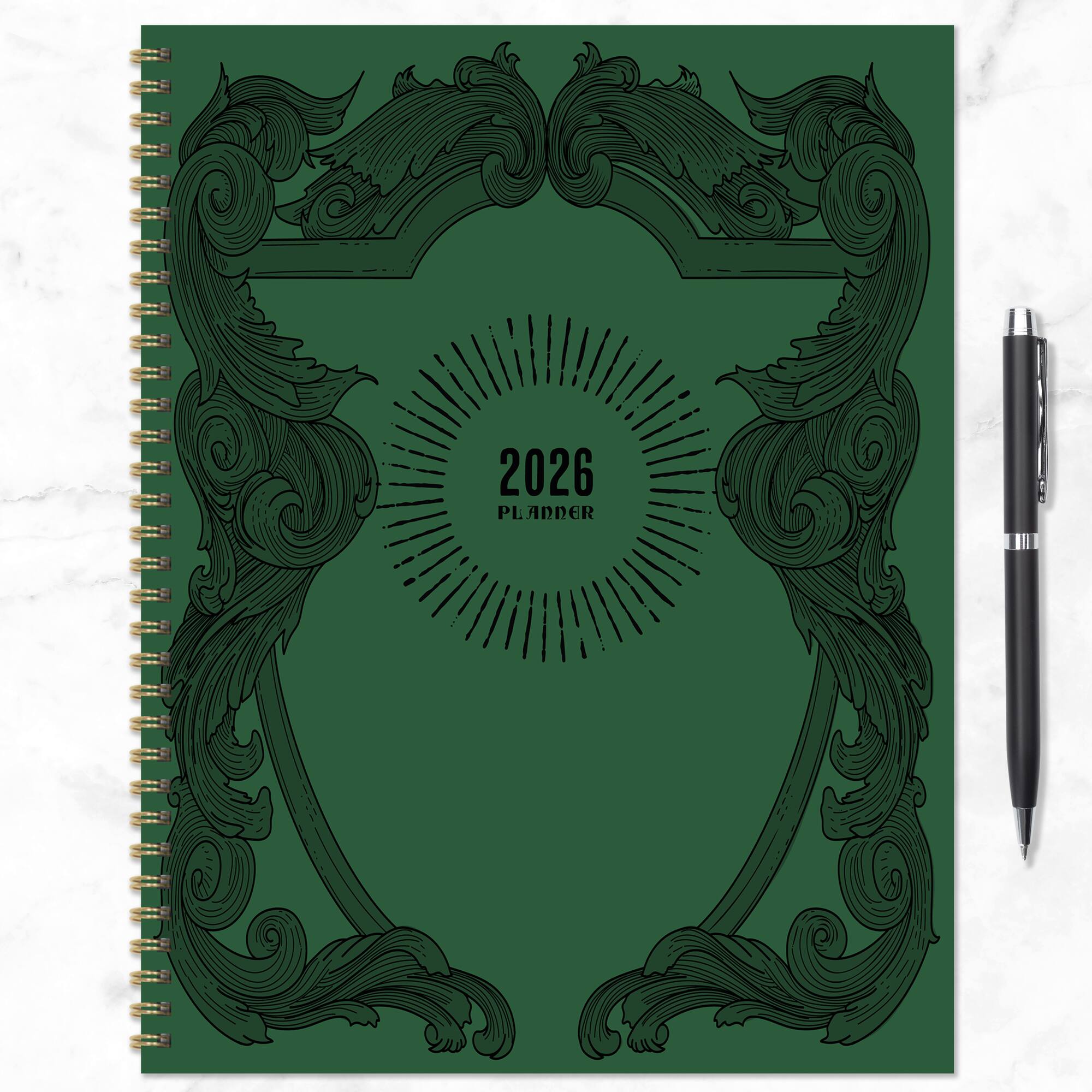 2026 Crest Large Weekly Monthly Planner
